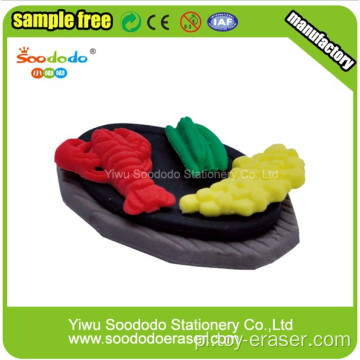 3D Hotdog Puzzle Design Shape Erasers